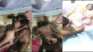 Bhabhi ki fuddi maarte devar ne banaya Paki XXX MMS Video