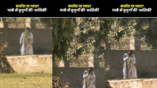 Park mein buzurg jode ne ki kissing